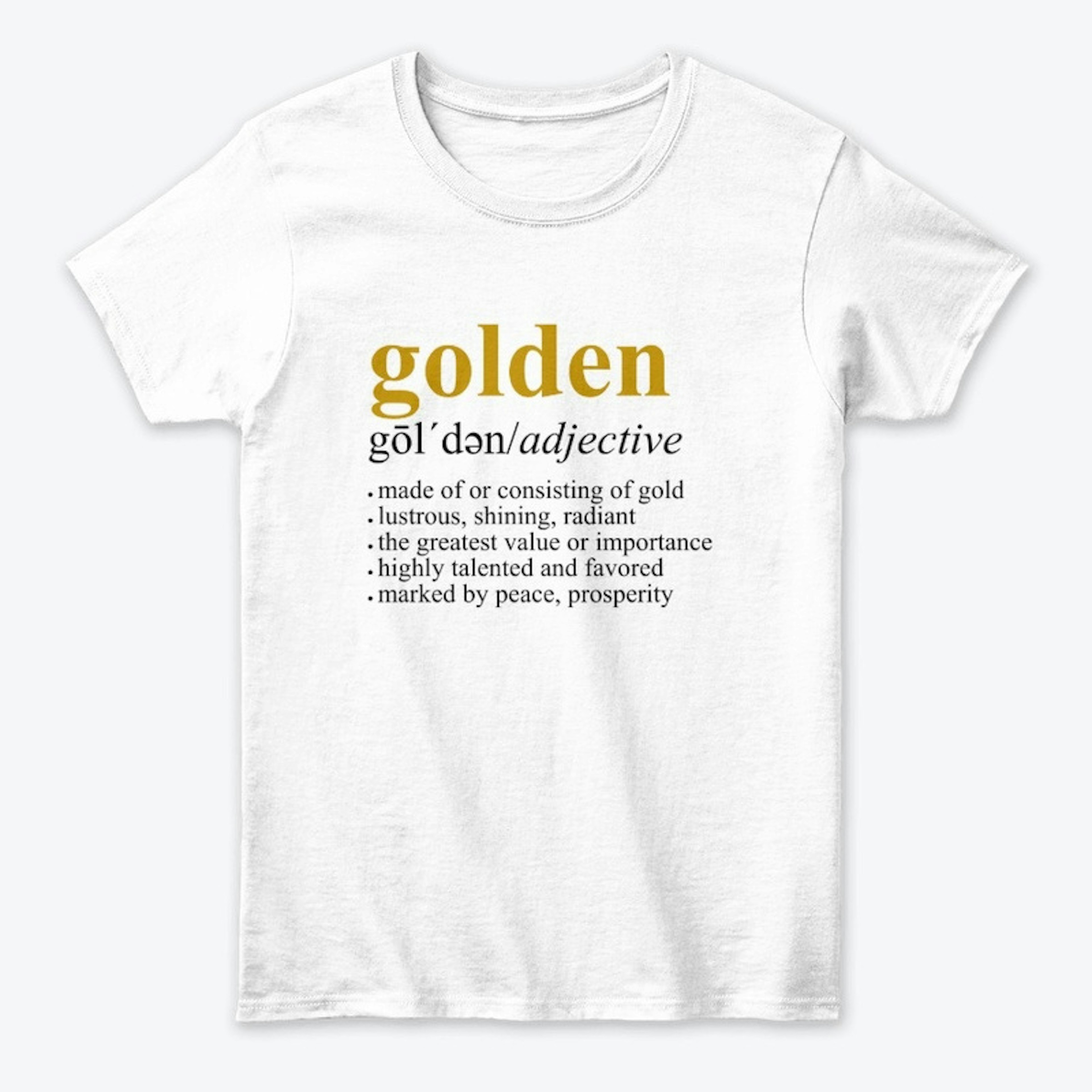 GOLDEN Defined - Gold/Black