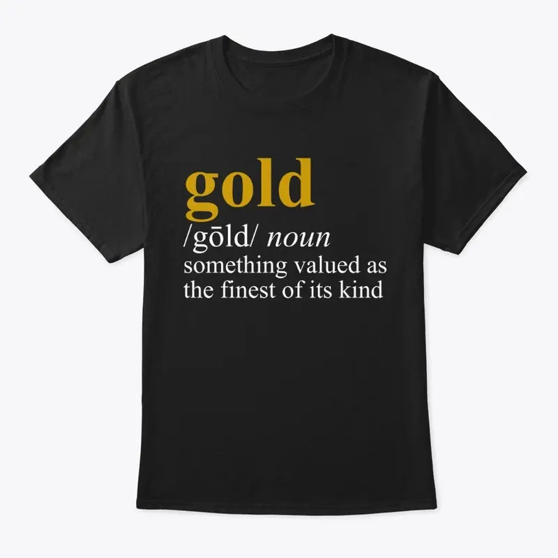 GOLD Defined - Gold/White