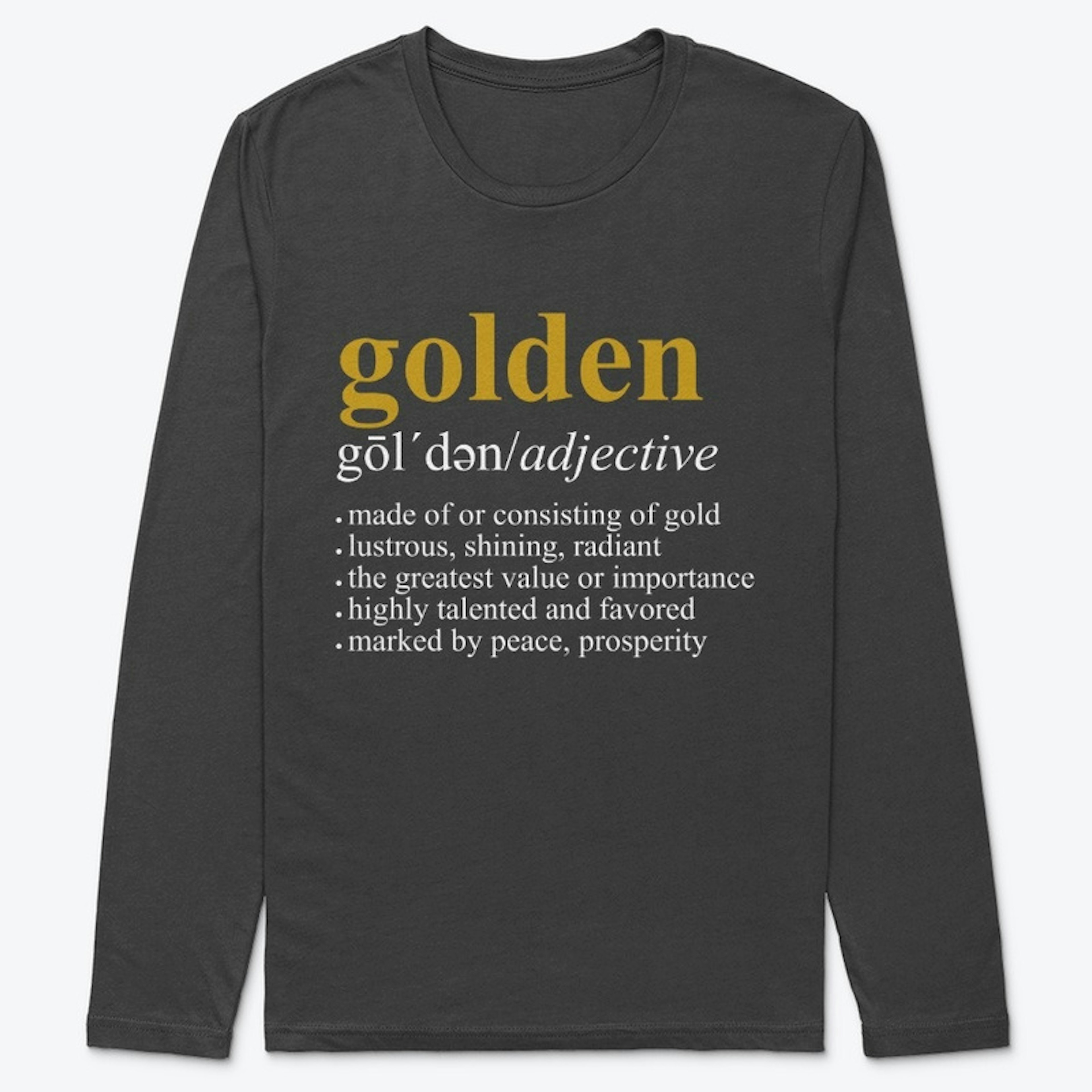 GOLDEN Defined - Gold/White