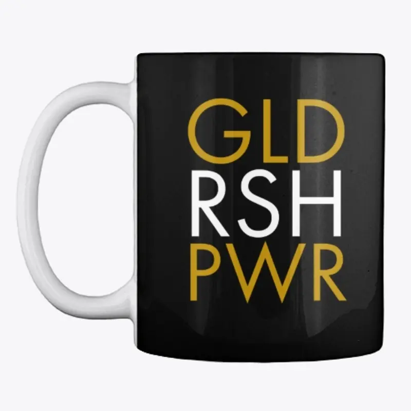 GLD RSH PWR - Gold/White