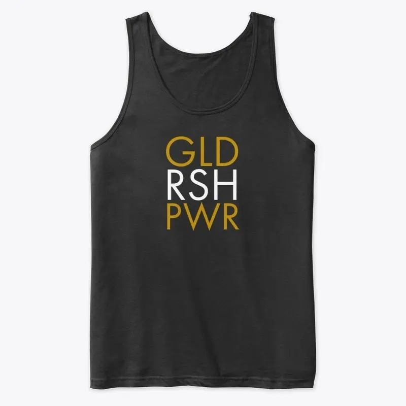 GLD RSH PWR - Gold/White