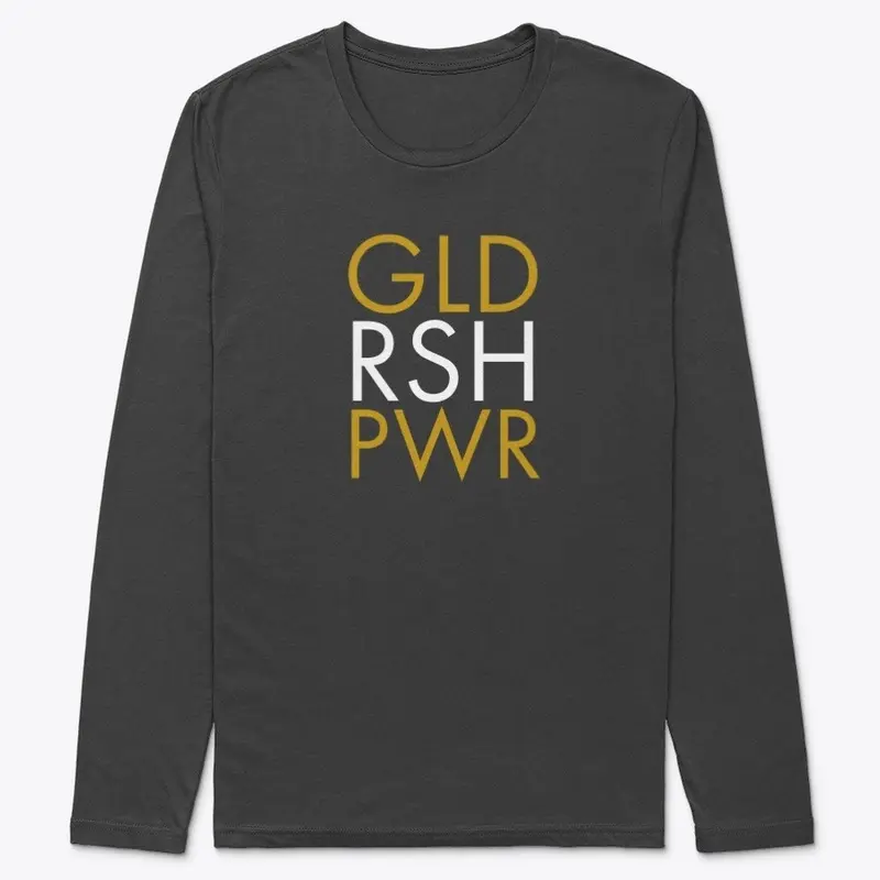 GLD RSH PWR - Gold/White