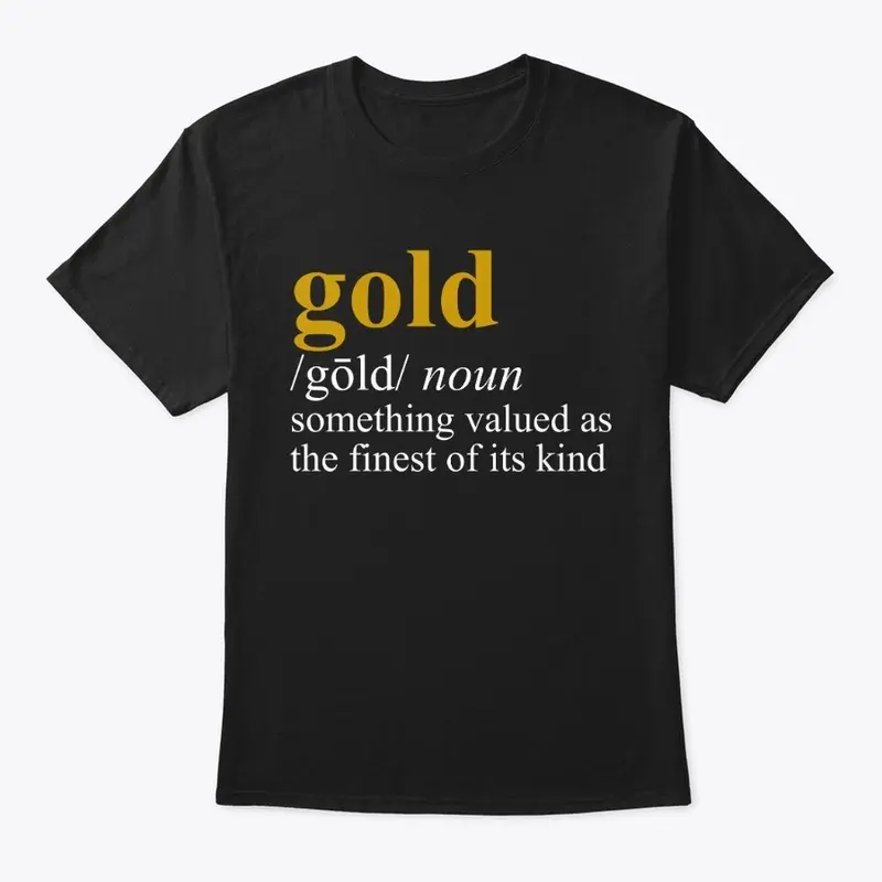 GOLD Defined - Gold/White